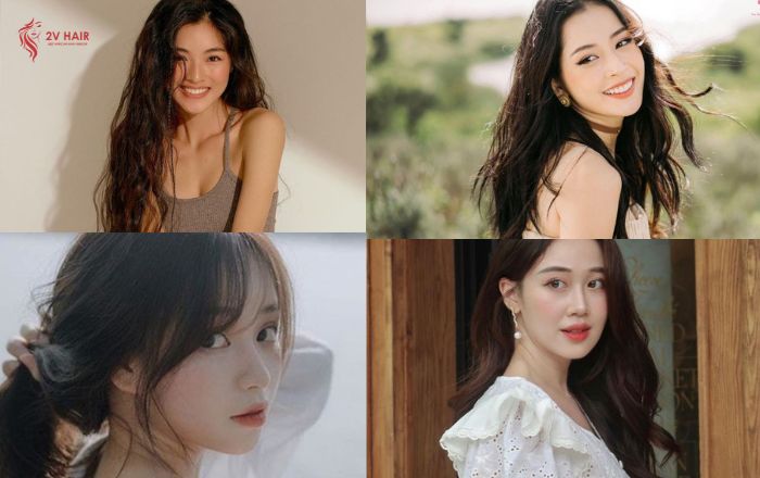 Vietnamese hair is collected from Vietnamese women with long and healthy hair