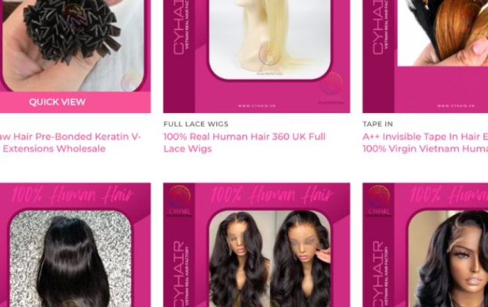 Some products of Cyhair