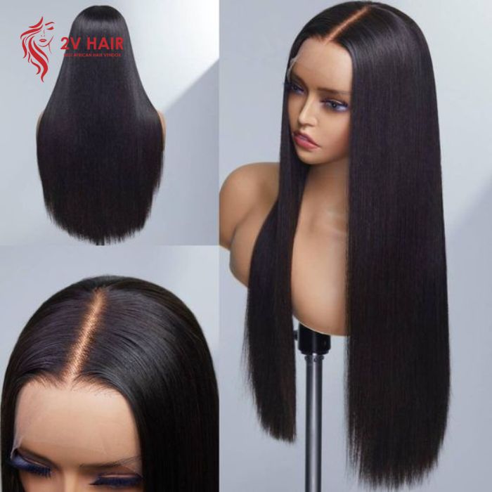 High Quality Human Bone Straight Hair Wigs