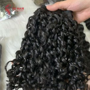 Premium Remy Pixie Curly Weft Human Hair