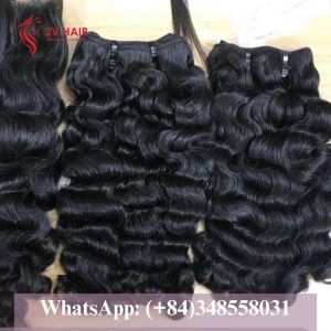 Top Notch Tangle Free Burmese Curly Hair Weave 4