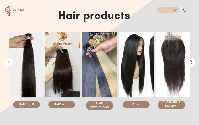 Some of the main hair products from hair vendors Some of the main hair products from hair vendors