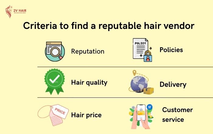 Criteria to find a reputable hair vendor Criteria to find a reputable hair vendor
