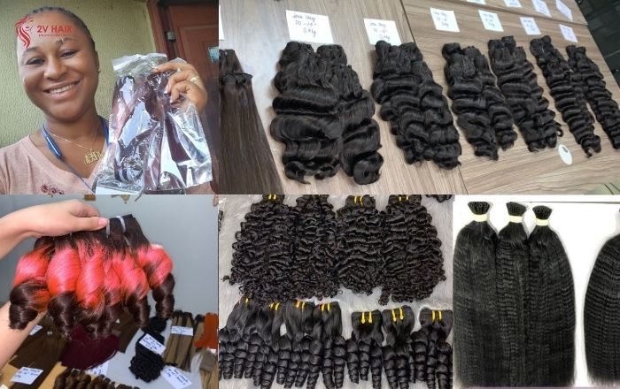 Vietnamese hair suppliers provide high-quality hair for Nigerian hair vendors