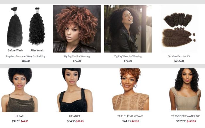 La weave hair suppliers best sale