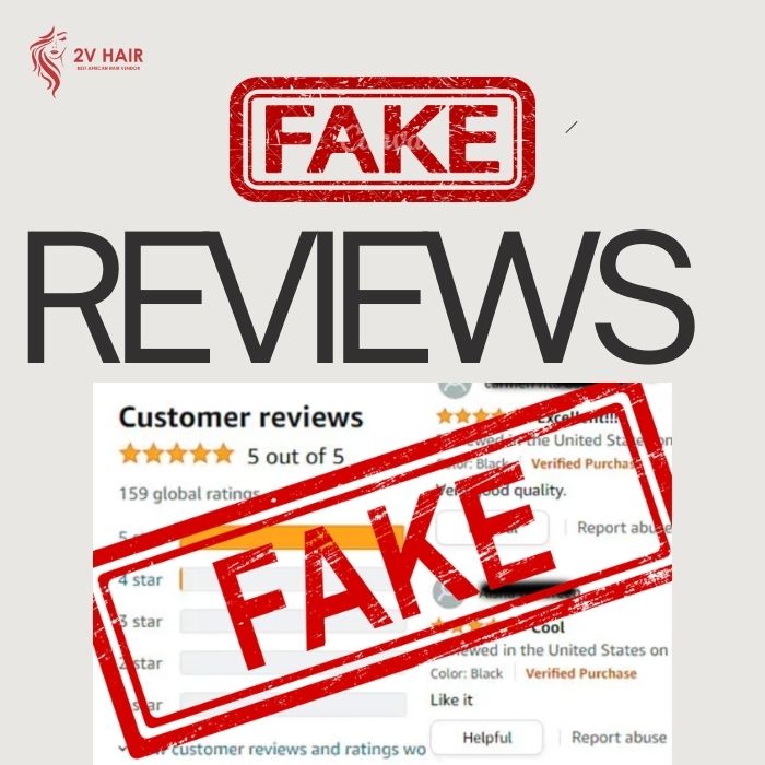 You should be aware of fake reviews