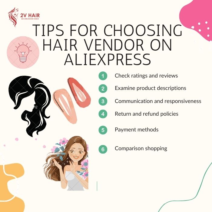Tips for choosing hair vendor on AliExpress
