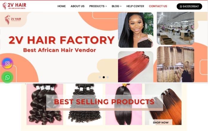 2V Hair Factory offers the most reasonable price
