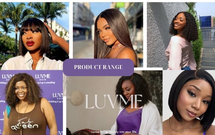 Luvme Hair offers a variety of hair wigs