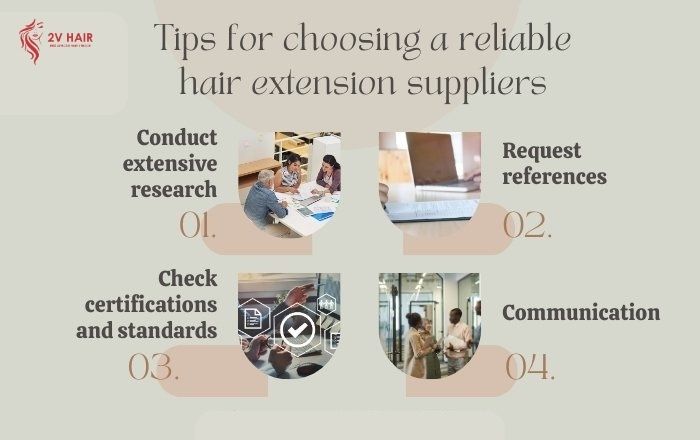 Tips for choosing a reliable hair extension suppliers