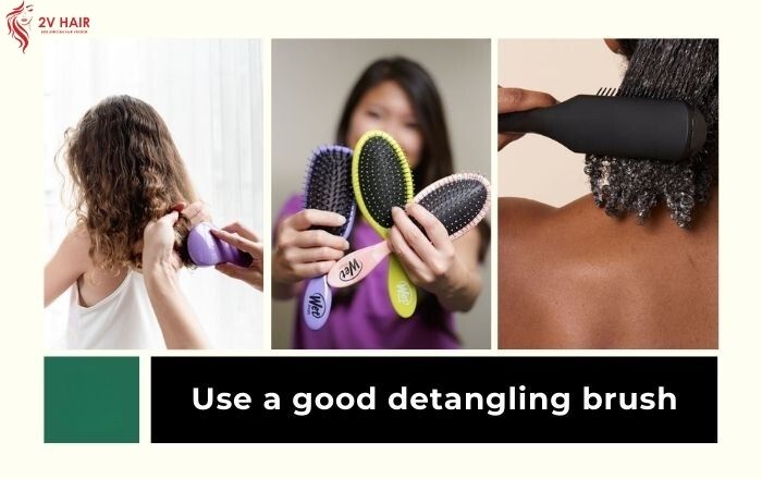 Brush your hair before going to bed Brush your hair before going to bed
