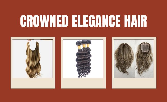 Crowned Elegance Hair