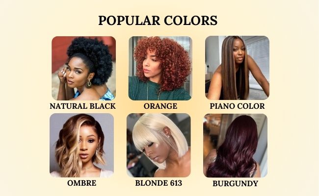 Popular colors