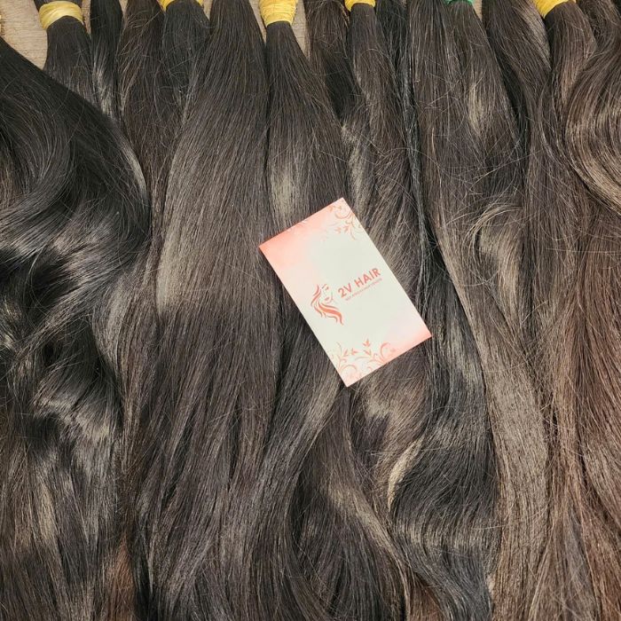 Raw hair from single donor 6