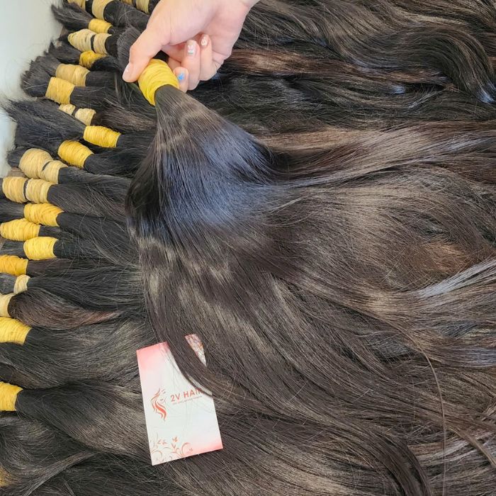 Raw hair from single donor 8